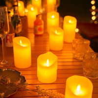 led蠟燭燈戶外露營裝飾燈氛圍燈帳篷酒吧桌面氣氛燈生日場景布置