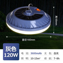 戶外地攤露營燈太陽智能超高亮LED夜燈夜市擺攤停電應急照明充電