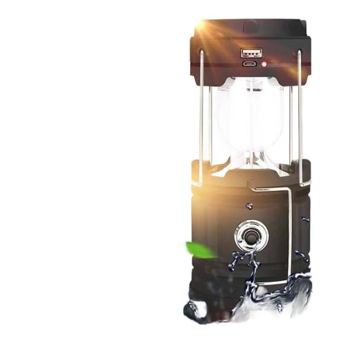 戶外照明燈野營露營燈通用型可攜式旅行帳篷營地拉伸式太陽能馬燈