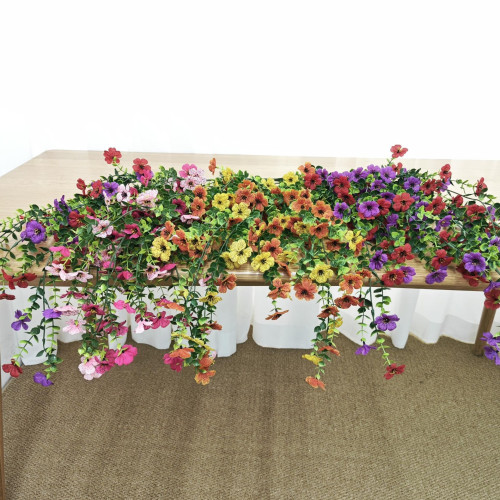 Artificial Hanging Flowers UV Resistant Fake Flowers