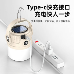 特種兵太陽能照明充電戶外露營燈帳篷夜市應急燈多功能家用耐用燈