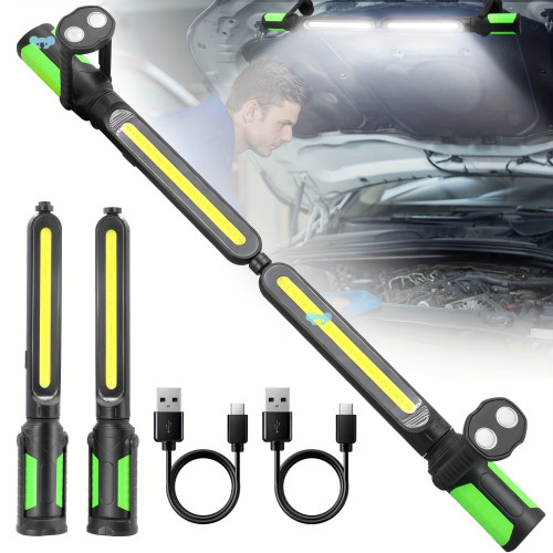 2 in 1 Rechargeable led Work Light Adjustable Cords