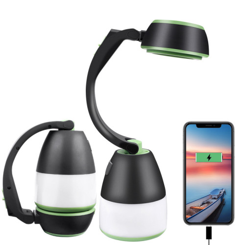 多功能台燈三合一USB充電LED帳篷燈露營燈野營燈應急燈家用地攤燈