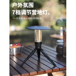 戶外可攜式照明超長續航氛圍露營LED燈充電帳篷營地天幕野營掛燈