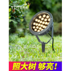 照樹燈射樹燈景觀燈插地燈射燈戶外防水庭院園林投光燈室外麥太保