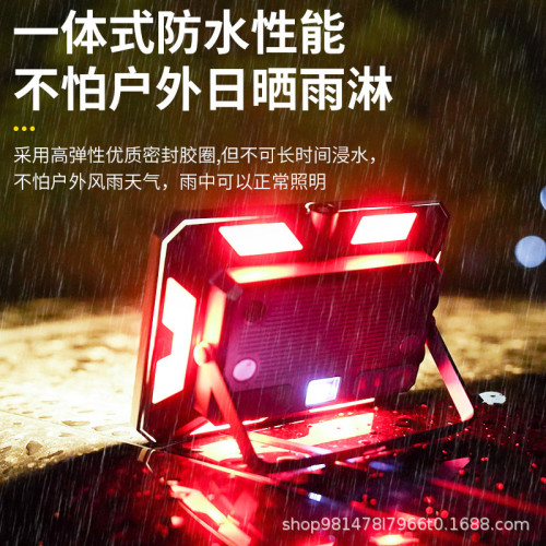 戶外露營燈家用照明可攜式多功能手提燈無極調光超長續航應急野營燈