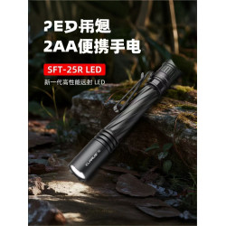 戶外手電筒強光超亮可攜式超長續航防水1000流明遠射充電凱瑞玆P2