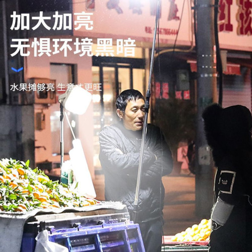 太陽能充電節能超長續航LED防水掛燈擺攤應急戶外露營燈照明可攜式
