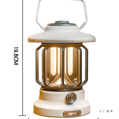 露營燈戶外照明燈復古馬燈超長續航野營燈手提充電氛圍照明帳篷燈