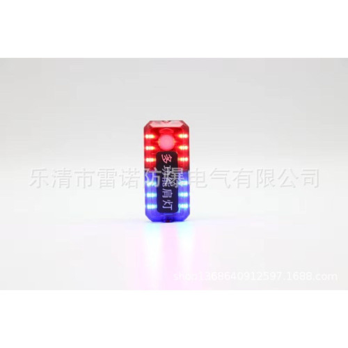 夜間肩燈  LED防護警示燈  充電肩燈 肩閃燈 不鏽鋼夾釦肩燈