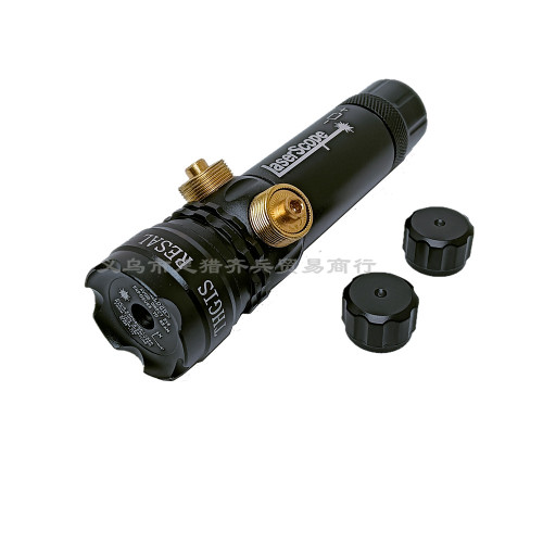戰術蓮花紅綠外線上下左右調節鐳射綠雷射帶鼠尾瞄準器