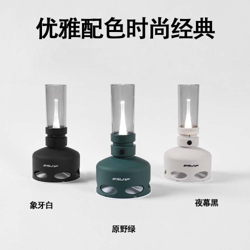 復古LED煤油燈夜燈台燈床頭燈裝飾氛圍燈戶外野營創意桌燈露營燈