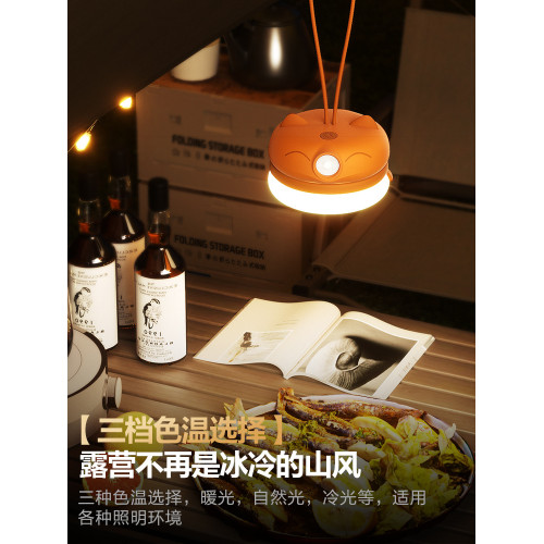 Q2野營燈戶外露營燈帳篷燈手提燈手電筒三檔2000安培營地燈禮品