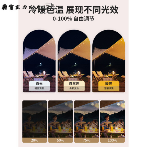 強光地攤夜市燈led戶外支架燈充電照明燈神器野外燈移動擺攤露營