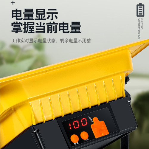 LED充電投光燈家用停電應急超亮防水工地照明燈戶外擺攤露營手提