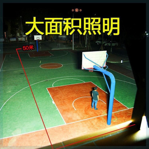 超亮地攤燈工地照明燈戶外露營燈應急充電投光燈強光夜市停電