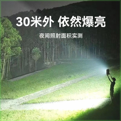 超亮地攤燈工地照明燈戶外露營燈應急充電投光燈強光夜市停電