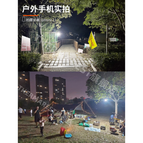 充電照明燈戶外露營led超長續航夜市擺攤家用應急野營地帳篷掛燈