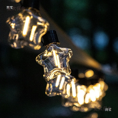 戶外露營燈led野營氛圍燈帳篷天幕燈串營地裝飾鎢絲燈照明u麥太保