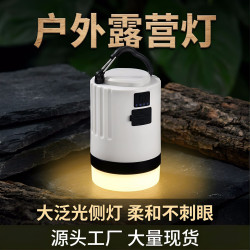 戶外露營營地照明燈野營帳篷氛圍燈手電筒長續航LED小夜燈