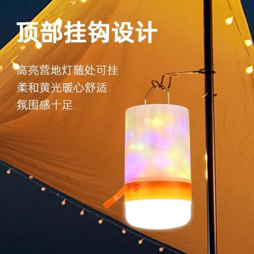 戶外露營燈帳篷燈充電超長續航掛式應急超亮野營燈可攜式磁吸地攤燈