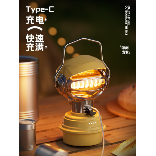 爆款復古露營燈戶外野營應急帳篷燈家備用多功能手提馬燈