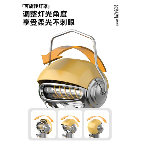 爆款復古露營燈戶外野營應急帳篷燈家備用多功能手提馬燈