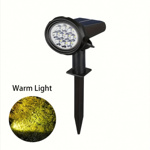 1pc 10led Solar Spotlight Outdoor Garden Light Intelligent