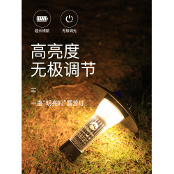 戶外野營可攜式露營燈充電照明夜市擺攤燈多功能長續航帳篷氛圍燈具