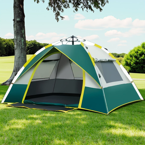 Double Door Double Window OutsIDe Folding Portable Camping