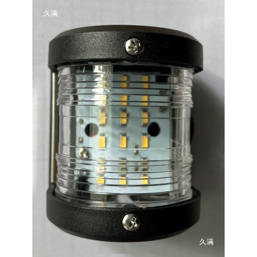 LED信號標燈DC12V~24V遊艇航行信號燈燈船舶不鏽鋼LED船舷燈