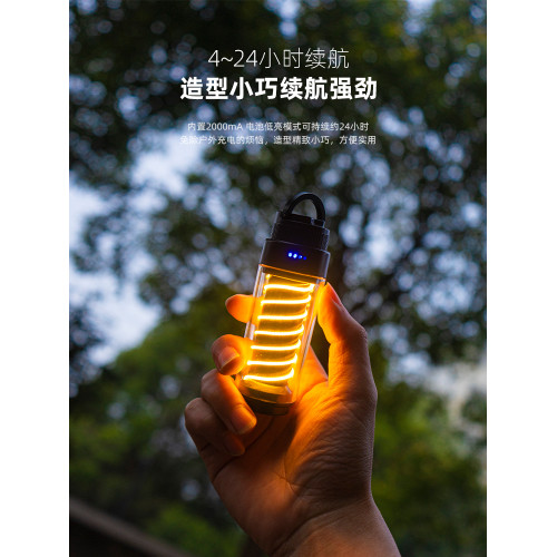 露營燈戶外可攜式小夜燈帳篷天幕照明燈塔氛圍燈應急手電營地燈
