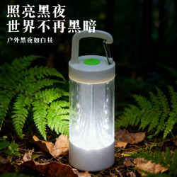 戶外露營燈野營燈USB充電營地帳篷燈多功能工作燈長續航可攜式電筒