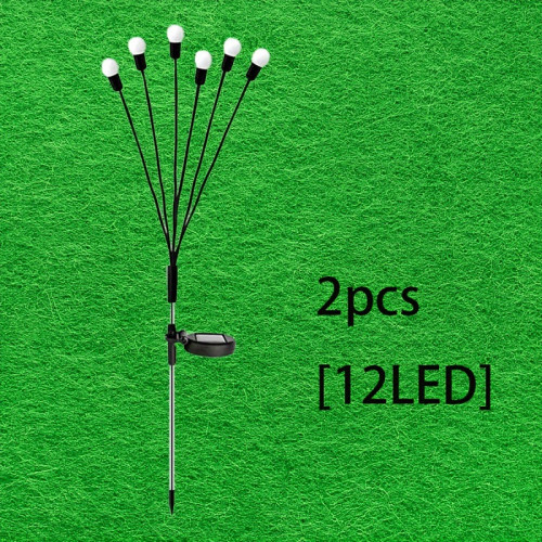 2 pack Solar Firefly Garden Light Outdoor Decoration,