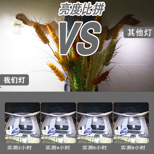超亮充電照明燈超長續航led停電應急燈擺攤夜市燈戶外防水露營燈