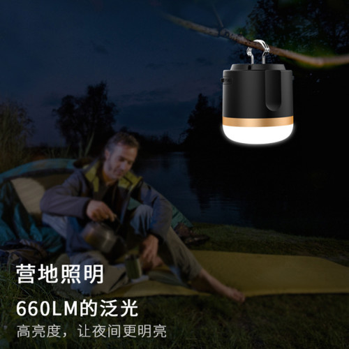 EcoFlow正浩7200安培 戶外電源路營燈可攜式應營帳篷燈充電行動電源