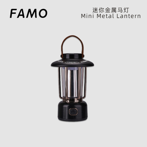抖音爆款戶外迷你營地燈超長續航復古營地燈手提馬燈禮品
