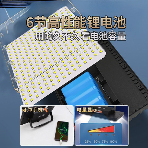 夜市擺攤專用led燈充電燈超長續航戶外露營燈泡照明燈充電款超亮