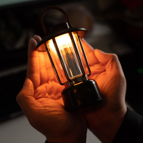 充電露營燈手提可掛三色光源氛圍照明燈戶外可攜式迷你懸掛野營燈