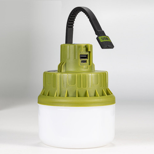 新款戶外多功能藍牙球泡燈 USB充電家用應急充電野營露營燈