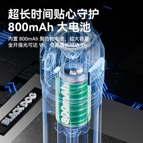 Blackdog黑狗戶外多功能露營燈無極調光手電燈可攜式帳篷野露營地燈