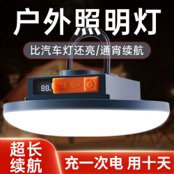 露營燈超長續航超亮野營帳篷營地停電應急磁吸掛燈戶外充電照明燈