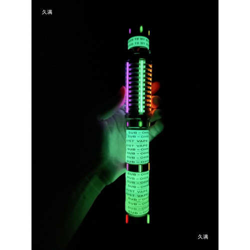 玻璃夜光琯 指尖陀螺 夜光棒 類似氚氣琯 吊墜 EDC夜光琯3*22.5mm