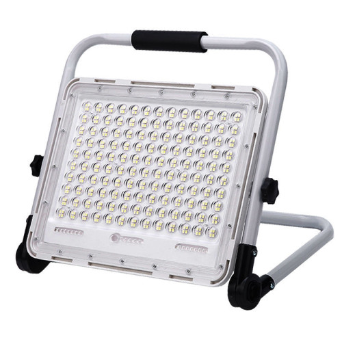 LED手提可攜式充電移動照明燈多功能充電投光燈工地照明戶外手提燈