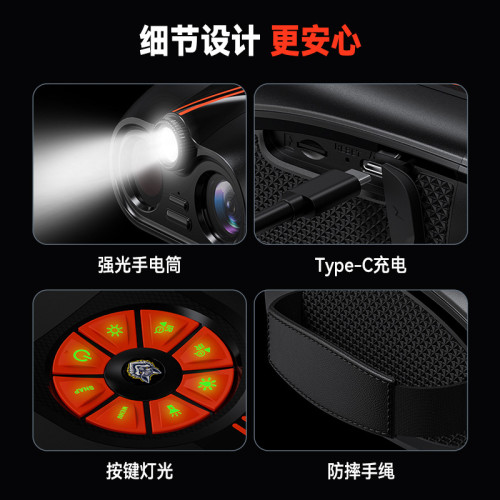 夜視儀紅外4K高清高倍望遠鏡電子放大雙目手持數碼相機TK