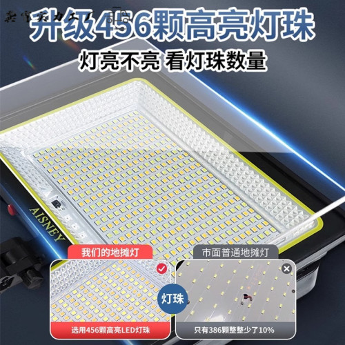 擺攤夜市燈充電led燈地攤神器移動戶外照明燈強光支架野外露營燈