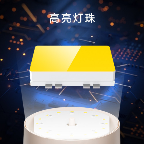 戶外多功能太陽能露營燈分離式雙燈設計七彩野營燈
