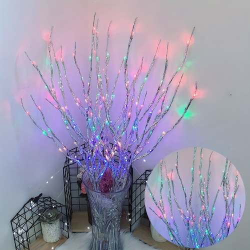LED Lighted Twig Decorative Lamp, Battery Powered Lighted
