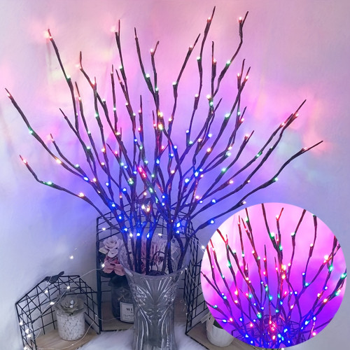 LED Lighted Twig Decorative Lamp, Battery Powered Lighted