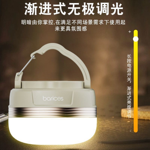 露營燈超長續航超亮迷你帳篷天幕氛圍可攜式戶外野營充電照明燈